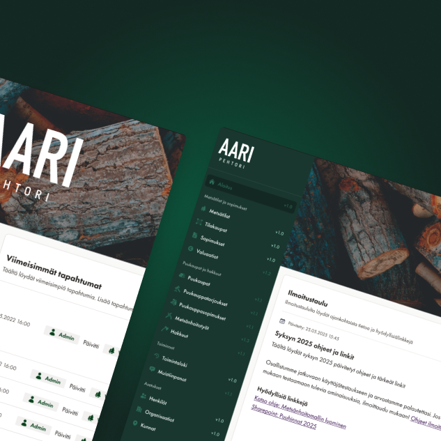 aari metsa vihrea tausta