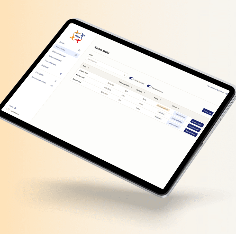 kiva portfolio tablet