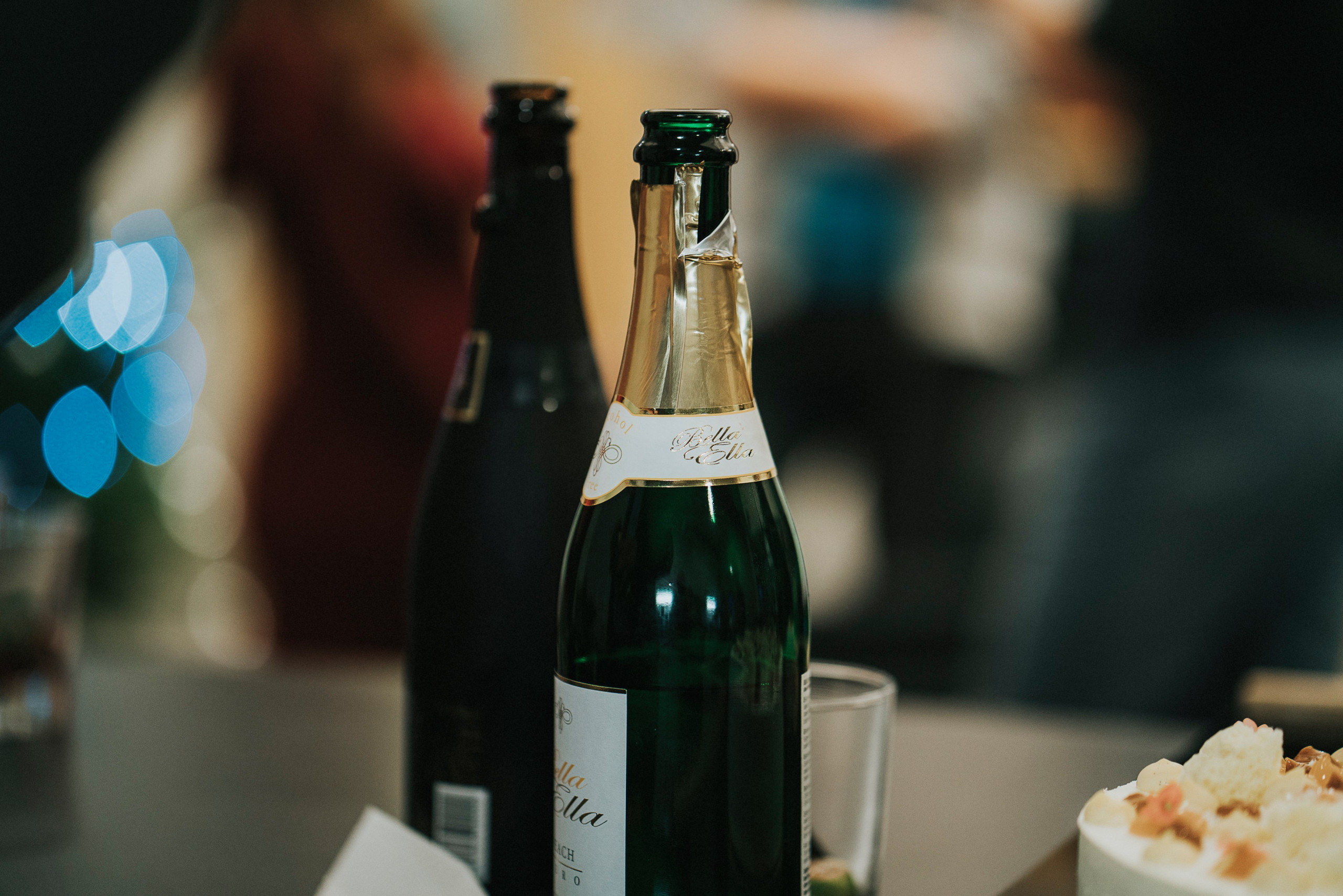 Bottles of bubbly to celebrate the victory of the International Innovation Awards 2021