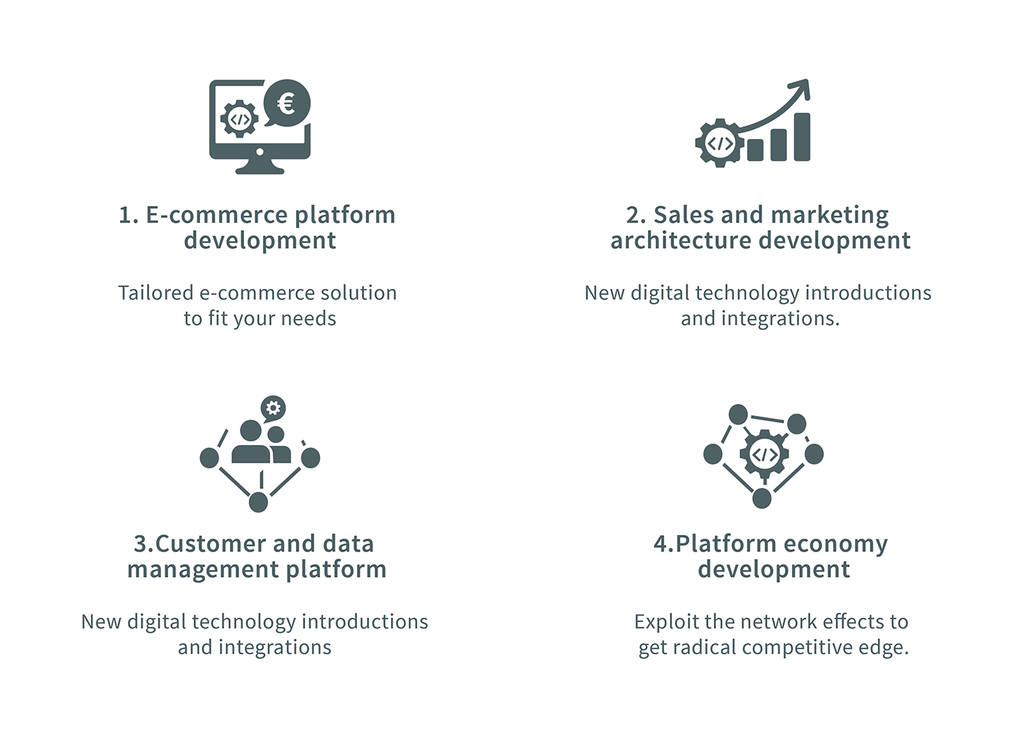 Strategical assets creating growth