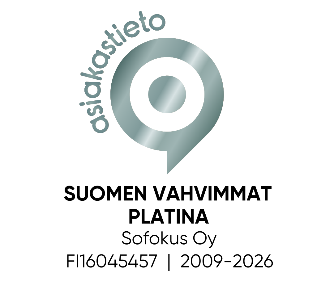 Suomen Vahvimmat Platina -sertifikaatti, Sofokus Oy 2009–2026